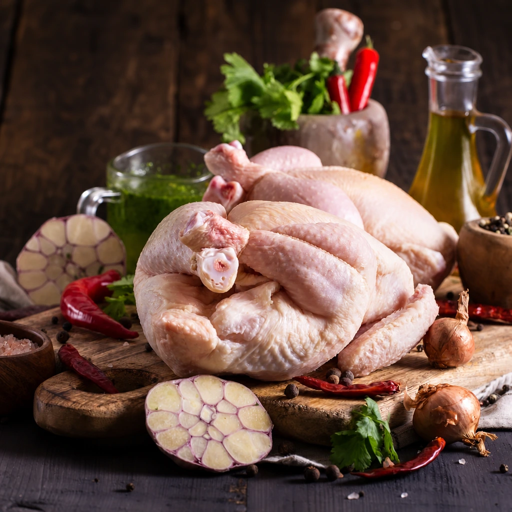Poulet Fermier Label Halal 1,6kg